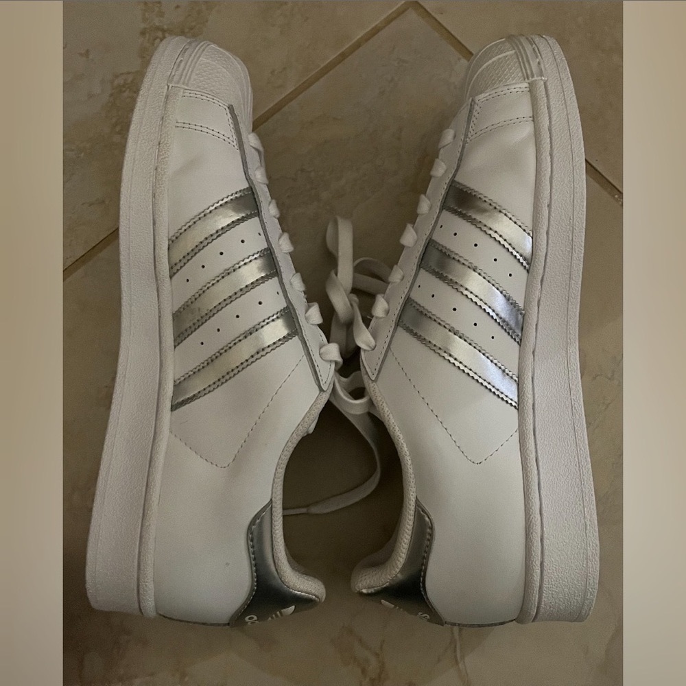 Adidas Superstar Silver Stripes